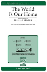 The World Is Our Home SATB choral sheet music cover